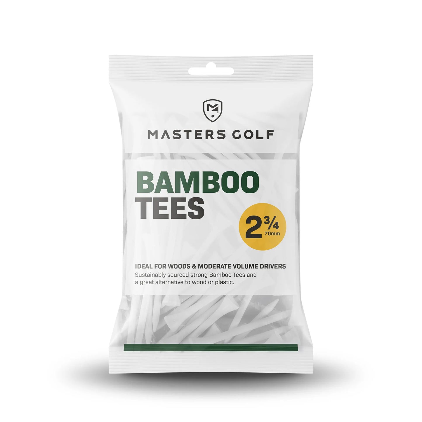 Masters Bamboo Tees - 2 3/4"