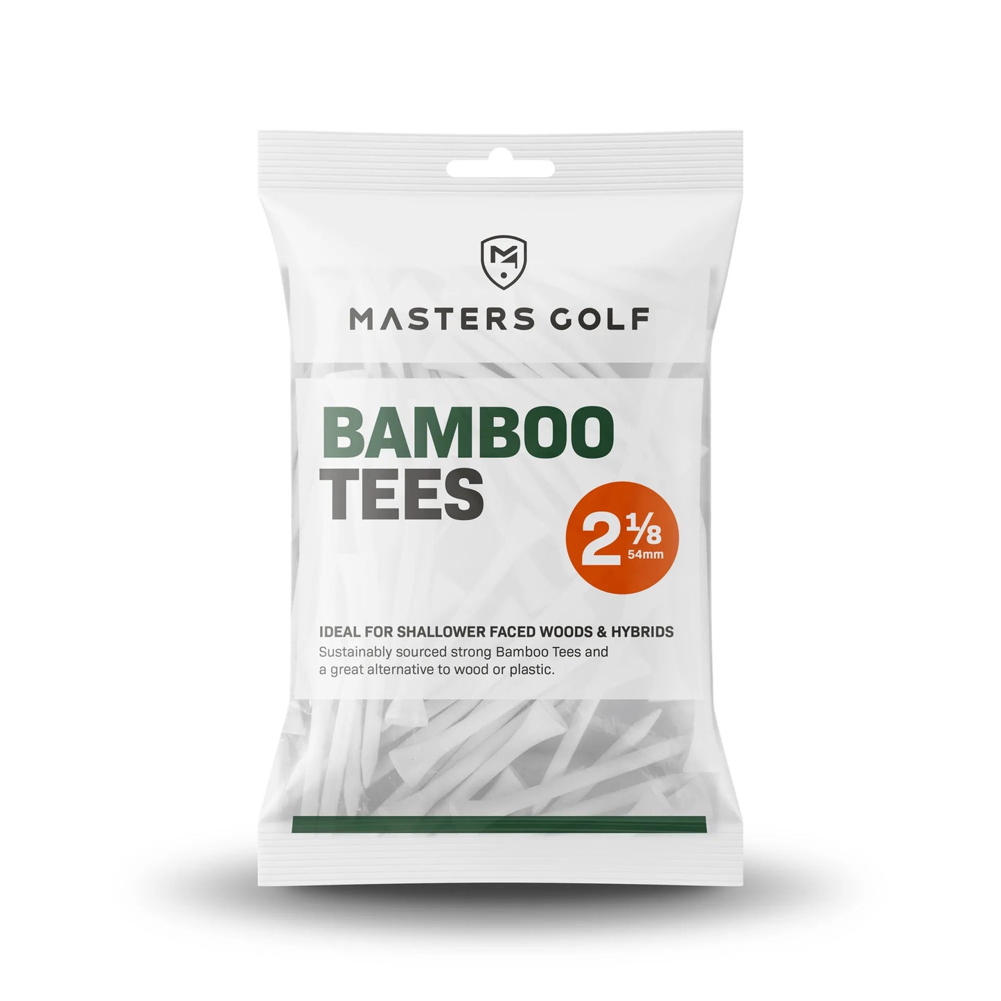 Masters Bamboo Tees - 2 1/8"